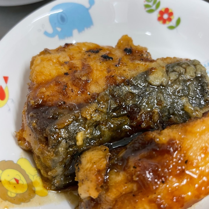 ご飯もりもり！魚の蒲焼き